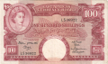 East Africa 100 Shillings, (1962-63)